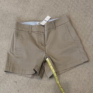 NWT J Crew stretch chino short - Size 2